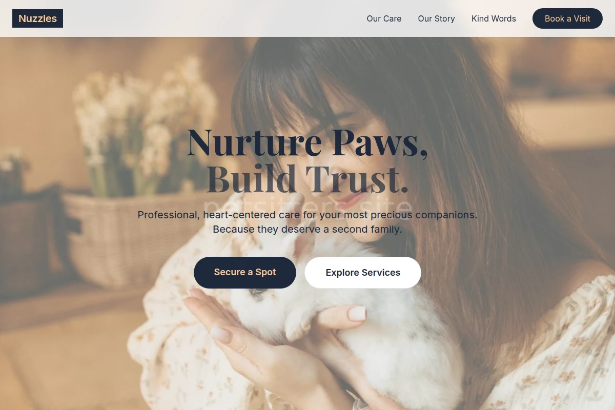 Nuzzles Animal Care
